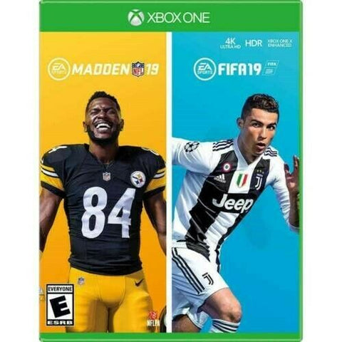 FIFA 19 / Madden NFL 19 Bundle - Xbox One Video Game -