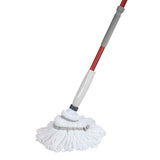 Quickie Clean Results Microfiber Twist Mop with Spot Scrubber - Pack of 12 -