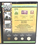 First Commemorative Mint World War II 1945 Collection Iwo Jima and Okinawa -