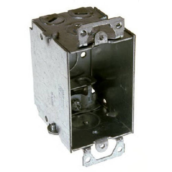 Hubbell-Raco 518 3" x 2-1/2" Deep Gangable MC/BX Cable Clamps, Switch Box -