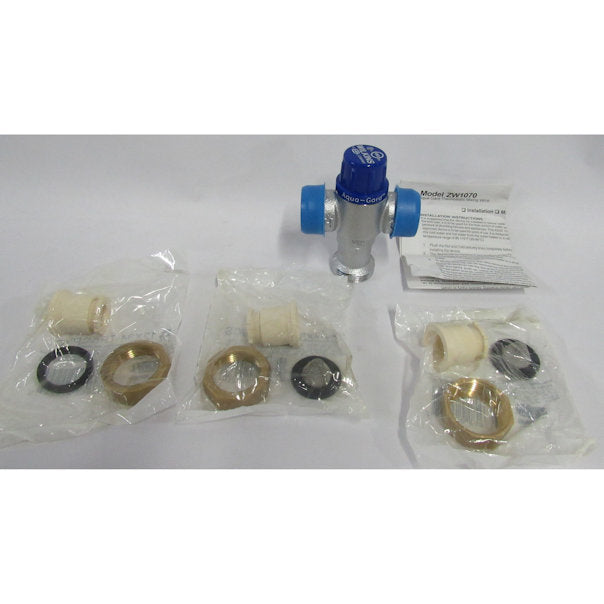 Wilkins Aqua Gard Thermostatic Mixing Valve 1/2" ZW1070CPVC (New Damaged Box) -