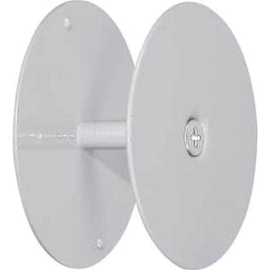 Prime-Line Products 55 5141 2-5/8" Hole Cover, Prime Gray, 2 Pack -