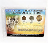 First Commemorative Mint Three Centuries of Native American Coins - Set 1 -