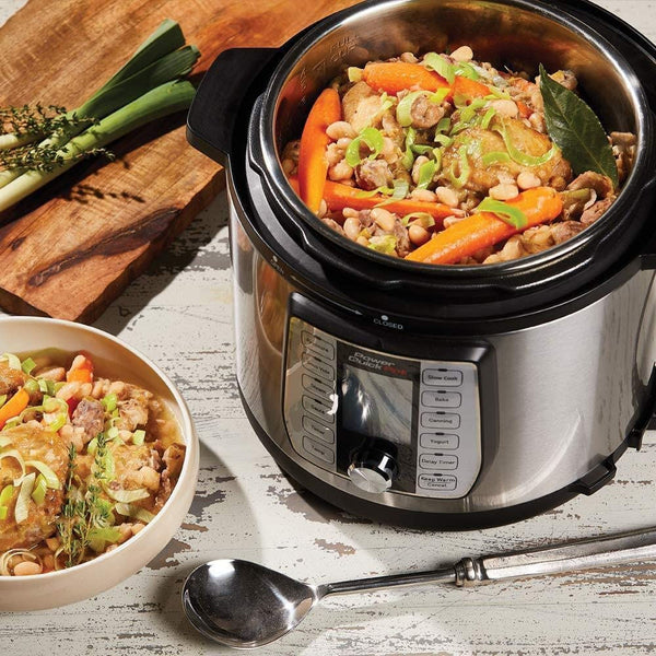 Power Quick Pot 8 in 1 6 Quart 1200W One-Touch Multi Cooker
