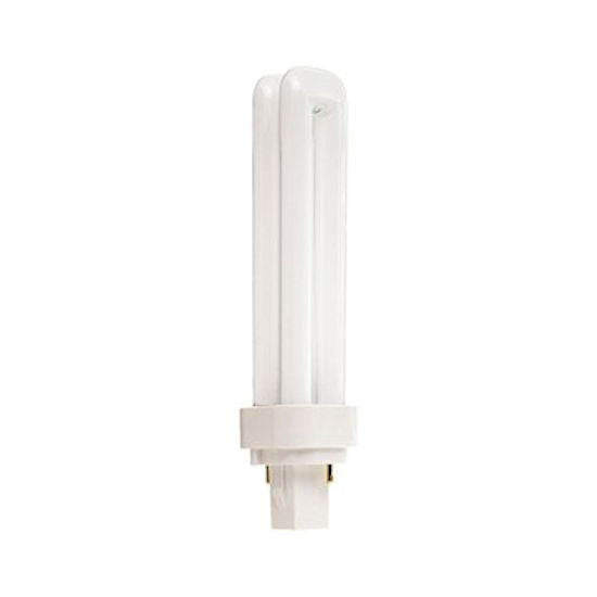 Satco S8323 3500K 18-Watt G24D-2 Base T4 Quad 2-Pin Tube -