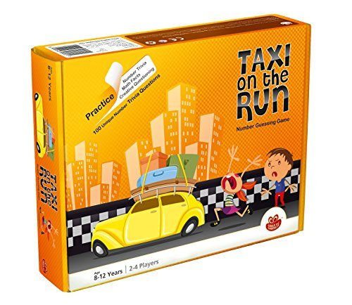 Chalk and Chuckles Taxi on The Run, Multi Color Game -