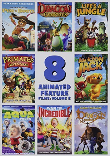 Kids 8 Animated Feature Marathon - Volume 2 DVD -