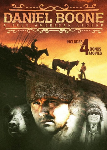 Daniel Boone: A True American Legend- Includes 4 Bonus Movies DVD George O'Brien -