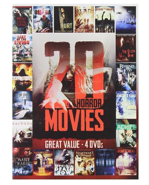 Night of the Living Dead/Last of the Living/Adrift DVD 20 Horror Movies -