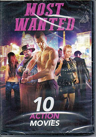 MOST WANTED 10 ACTION MOVIES DVD -