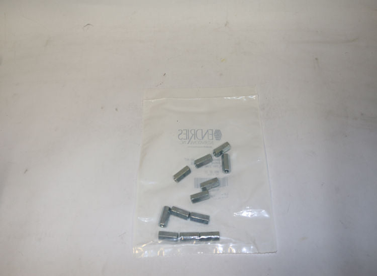 Endries International E0DH4 1/4-20X3/8X7/8 Coupling Nut, 12 Pack -