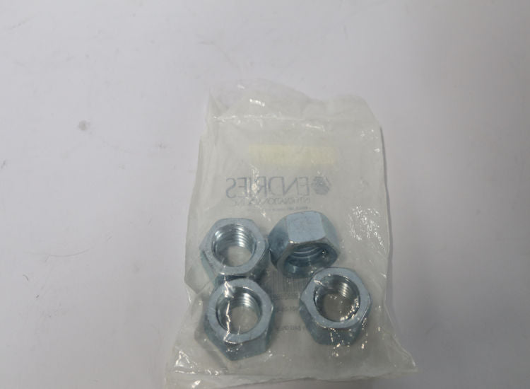 Endries International ENAF9 7/8-9 Zinc Hex Full Nut, Pack of 4 -