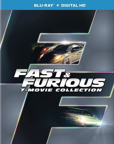 Fast & Furious 7-Movie Collection Blu-ray Box Set -