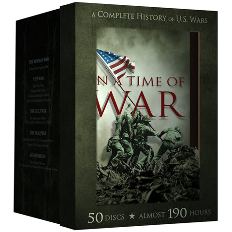 In A Time Of War - A Complete History of US Wars DVD Box Set Fritz Klein -