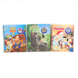 Story Reader 3 Storybooks Disney Pinocchio, Toy Story 2, The Jungle Book -
