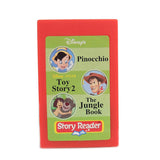 Story Reader 3 Storybooks Disney Pinocchio, Toy Story 2, The Jungle Book -