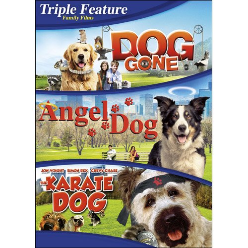 Triple Feature: Dog Gone/Angel Dog/The Karate Dog DVD -