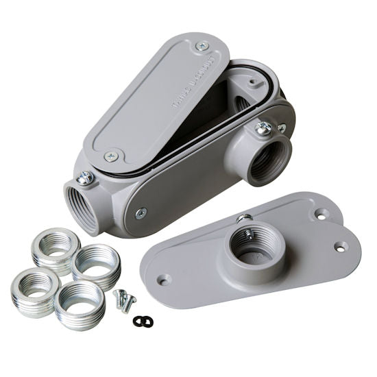 Hubbell UCB050 10-In-1 Universal 1/2" Conduit Outlet Body -