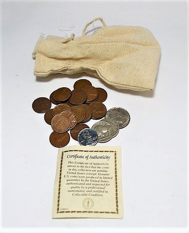 American Coin Treasures: Bankers Bag of Old Rare Coins -
