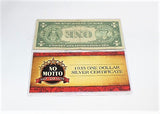 American Coin Treasure No Motto - 1935 One Dollar Silver Certificate -