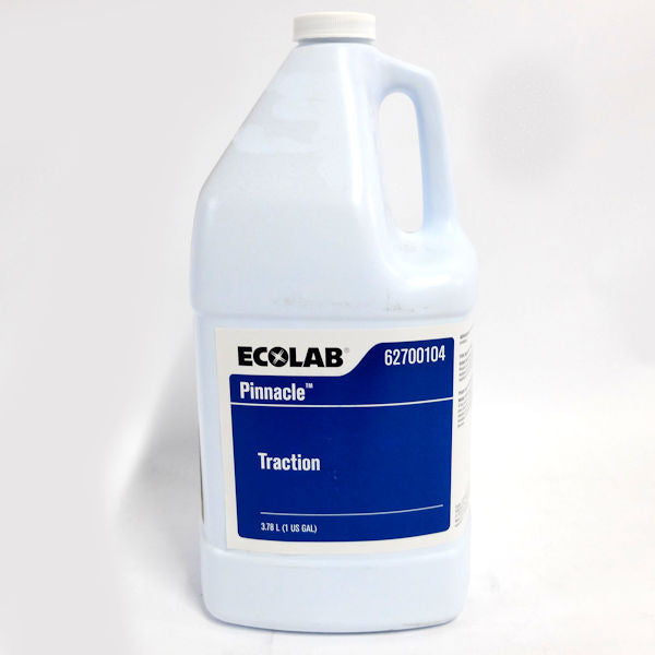 Ecolab Pinnacle 62700104 Traction, Floor Cleaner - 1 Gallon -