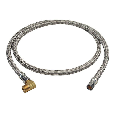 Brasscraft -S1-60DW6 F -Dishwasher Connector- Comp  3/8'' Mip Elbow X 60''Lenght -
