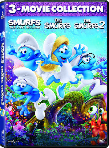 The Smurfs 3 Movie Collection DVD -