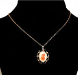 Lot of 139 Sets of Women's Flower of The Month October Necklace & Trinket Box -
