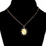 Lot of 156 Sets of Women's Flower of The Month March Necklace & Trinket Box -