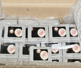 Lot of 136 Sets of Women's Flower of The Month May Necklace & Trinket Box -