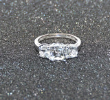 Lot of 42 Pieces Women's White Topaz Ring Size # 7 -