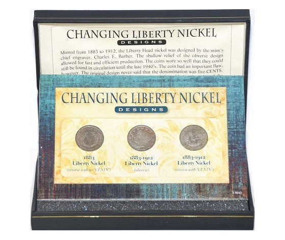 American Coin Treasure Changing Liberty Nickel Coins -