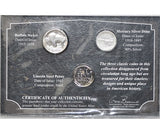 First Commemorative Mint: America's Timeless Coins Collection, 3 Coin Set -