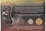 First Commemorative Mint 1904 Indian Penny, 1928 Buffalo Nickel & 2000 Dollar -