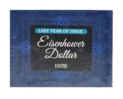 American Coin Treasure 1978 Last Year of Issue Eisenhower Dollar -