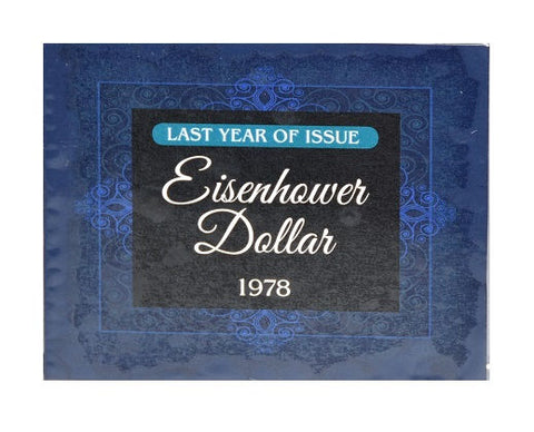 American Coin Treasure 1978 Last Year of Issue Eisenhower Dollar -