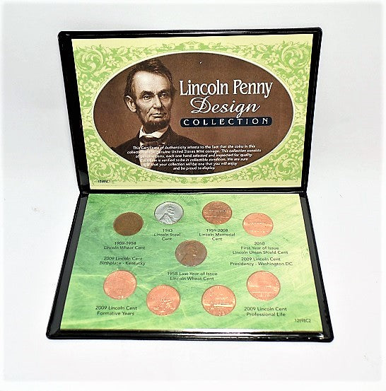 American Coin Treasures Complete Lincoln Penny Design Coin Sleeve -