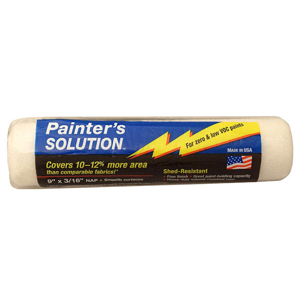 Wooster R575 9" Painters Solution Roller Cover, 3/16 Nap -