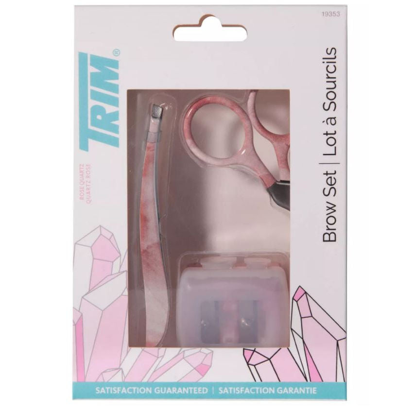 Trim Rose Quartz Brow Kit - 4pc -