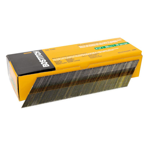 Bostitch DA-1540 Finish Nail, 2-1/2 in L, 15 GA, Coated  4,000-Qty  (see notes) -