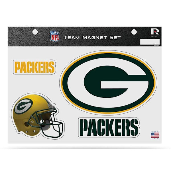 NFL Green Bay Packers Team Magnet Set -