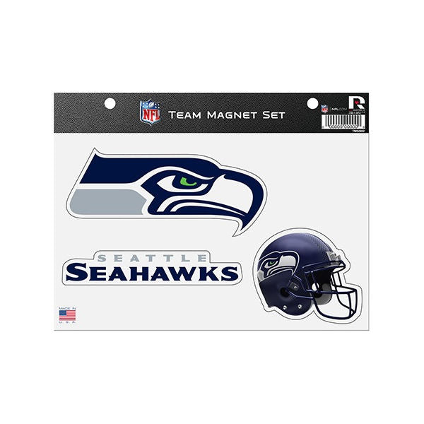 NFL Seattle Seahawks Team Magnet Set -
