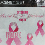 Breast Cancer Awareness Glitter Magnetic Set -