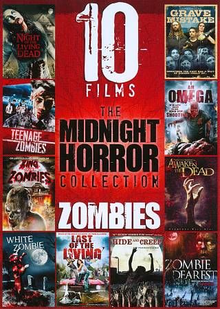 10-Film - The Midnight Horror Collection: Zombies DVD -
