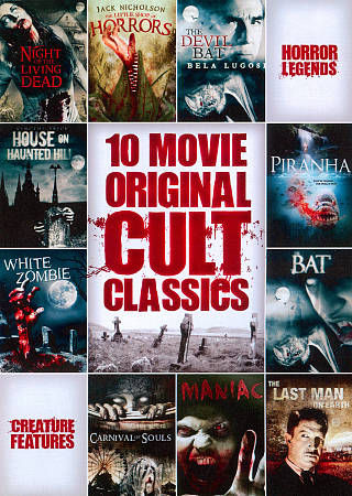 10 Movie Original Cult Classics DVD 2-Disc Set -