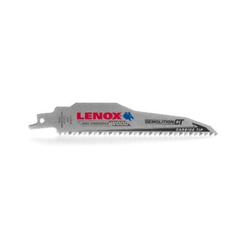 LENOX 1832118 6-in 6-TPI Demolition Reciprocating Saw Blade -
