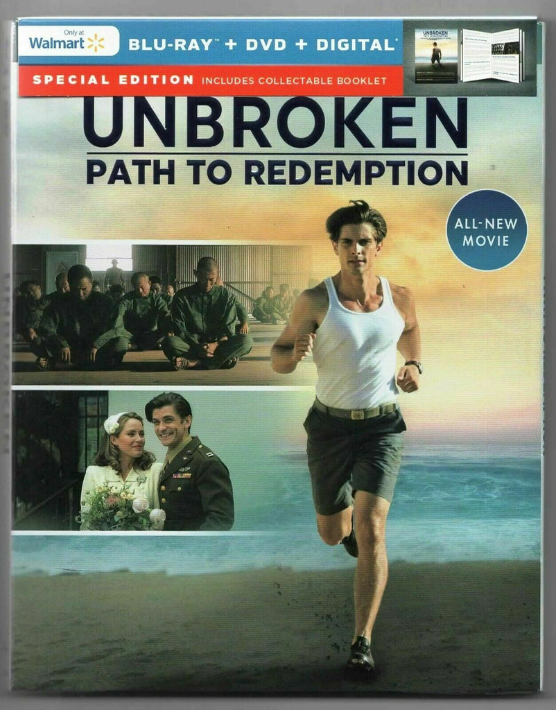 Unbroken: Path To Redemption Special Edition Blu-ray with Collectible Book -