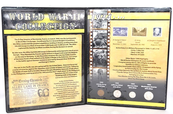 First Commemorative Mint World War II 1944 Collection D-Day -