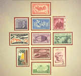 American Coin Treasure 1958 The Golden Age of Commemorative U.S. Stamps -