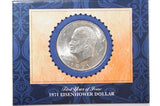 American Coin Treasure First Year Of Issue 1971 Eisenhower Dollar -